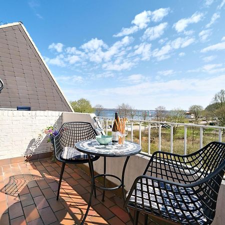 Ostsee, Wunderschoene Wohnung Mit Meerblick Harrislee Bagian luar foto