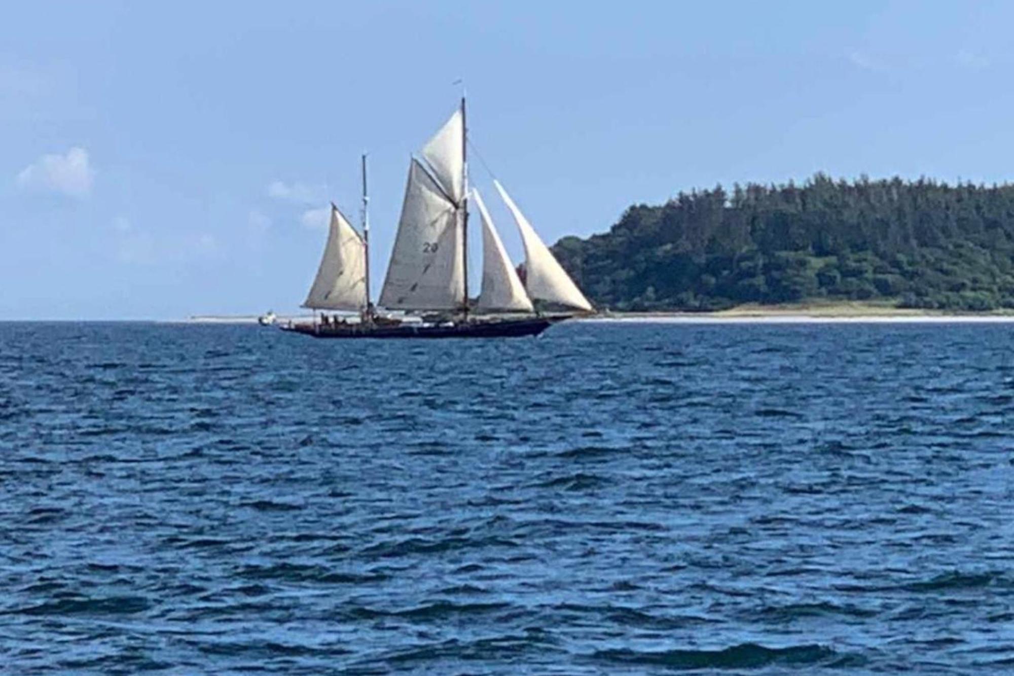 Ostsee, Wunderschoene Wohnung Mit Meerblick Harrislee Bagian luar foto