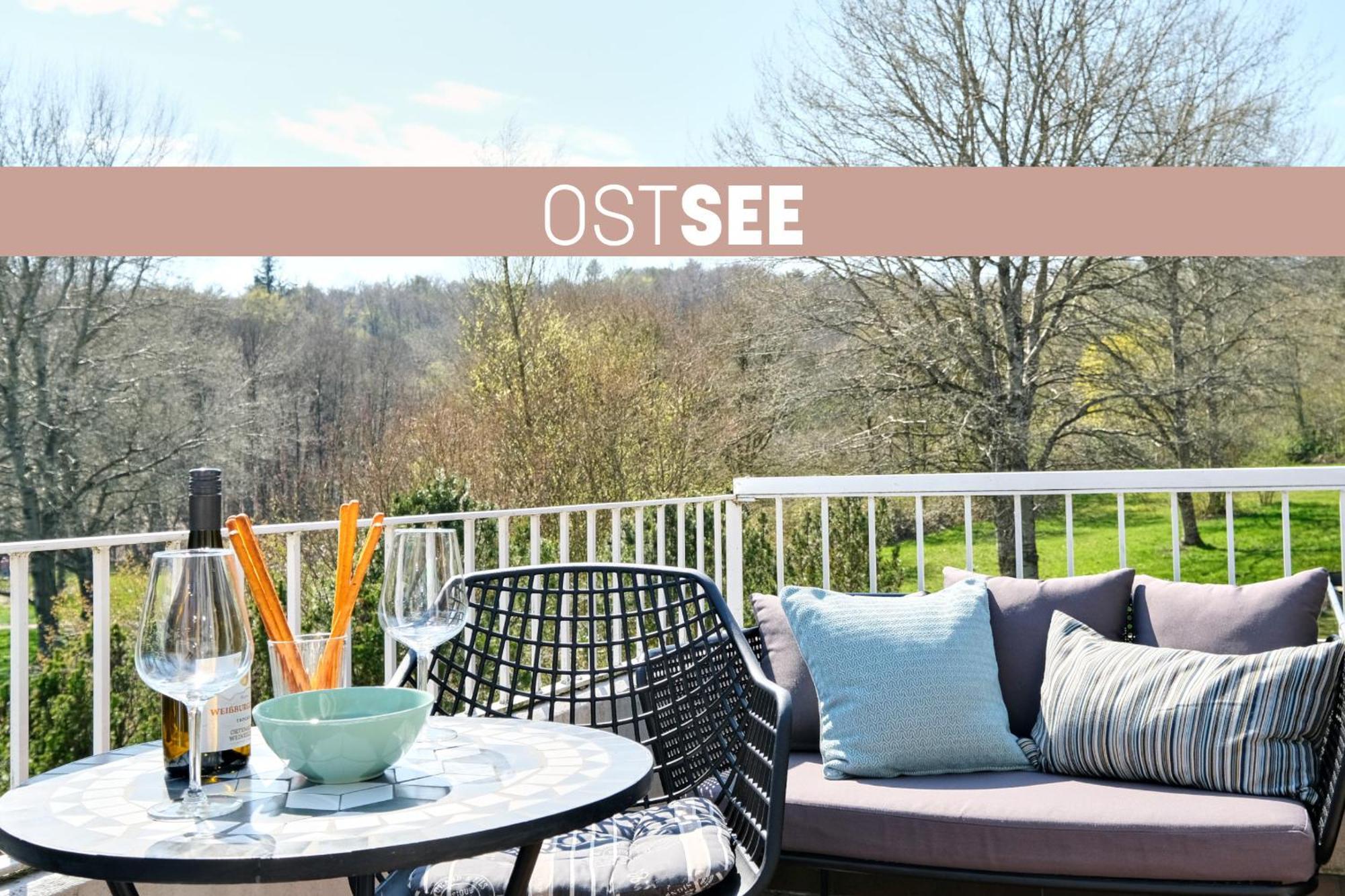 Ostsee, Wunderschoene Wohnung Mit Meerblick Harrislee Bagian luar foto